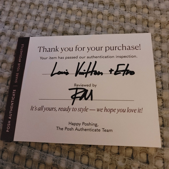 Louis Vuitton Twilly 100% SILK - Picture 5 of 5